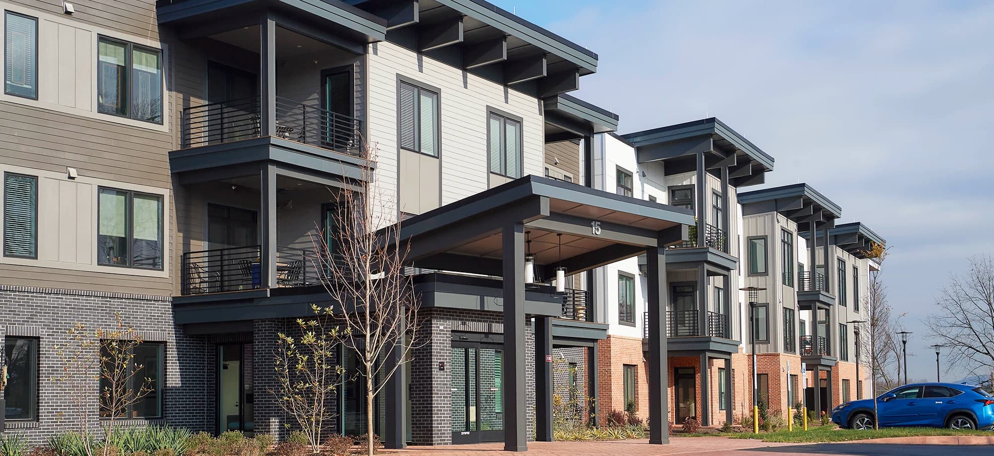 Exterior of The Vista at Fox Hills