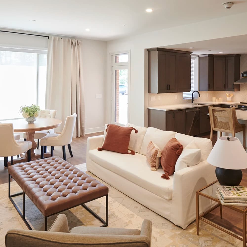 Interior living room space