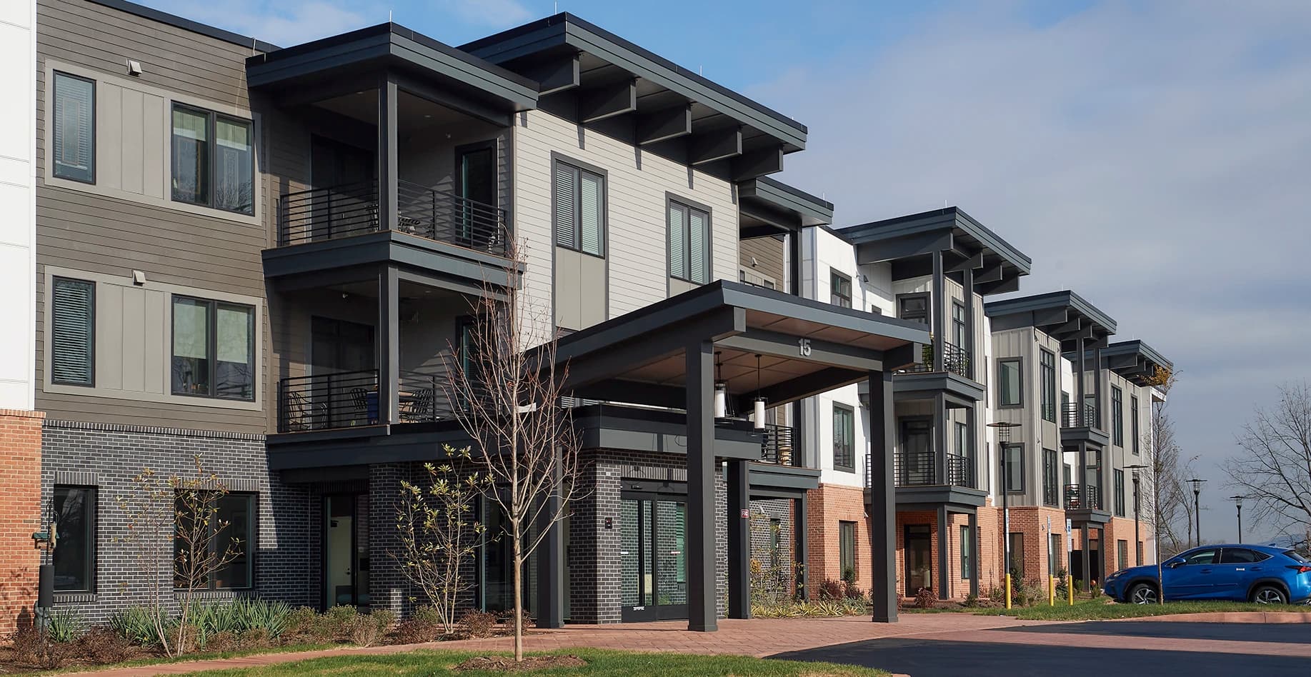 Exterior view of Vistas at Fox Hill