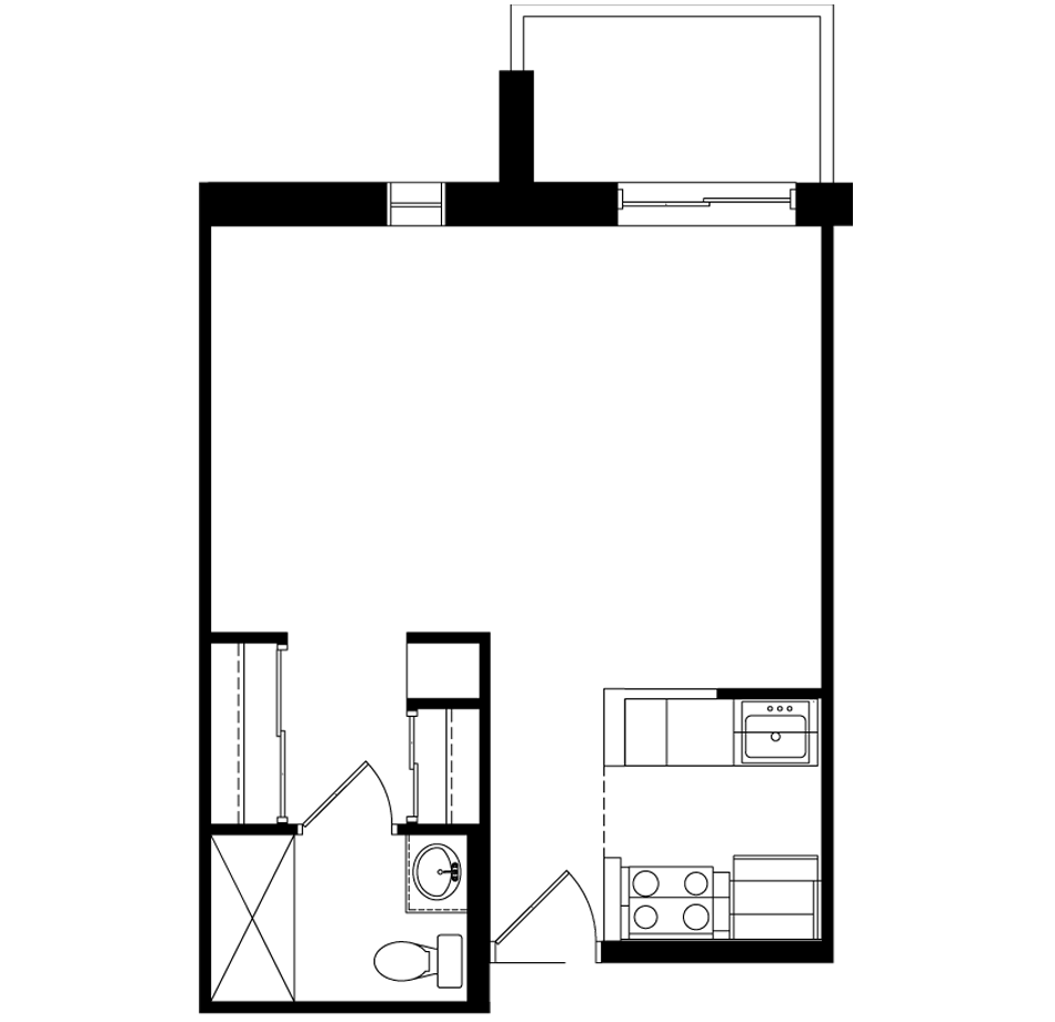 Studio (Apartment) Blueprint