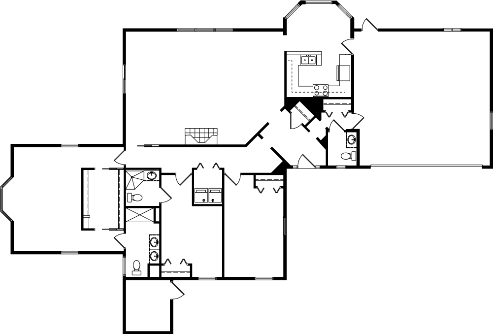 Three Bedroom (Villa) Blueprint