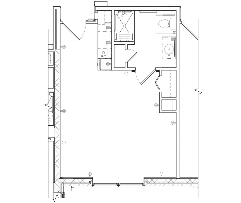 Studio (Memory Care) Blueprint